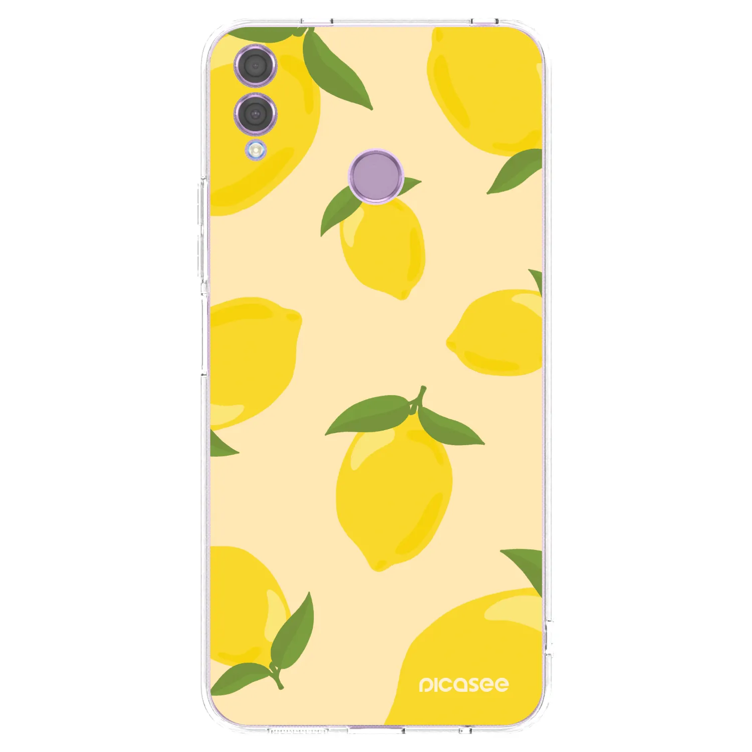 Picasee διαφανής θήκη σιλικόνης Honor 8X - Limoncella