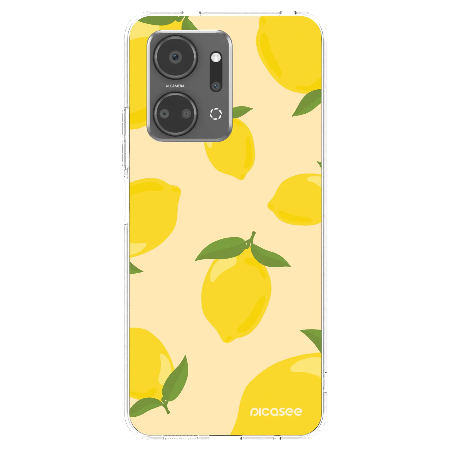 Picasee διαφανής θήκη σιλικόνης Honor X7a - Limoncella