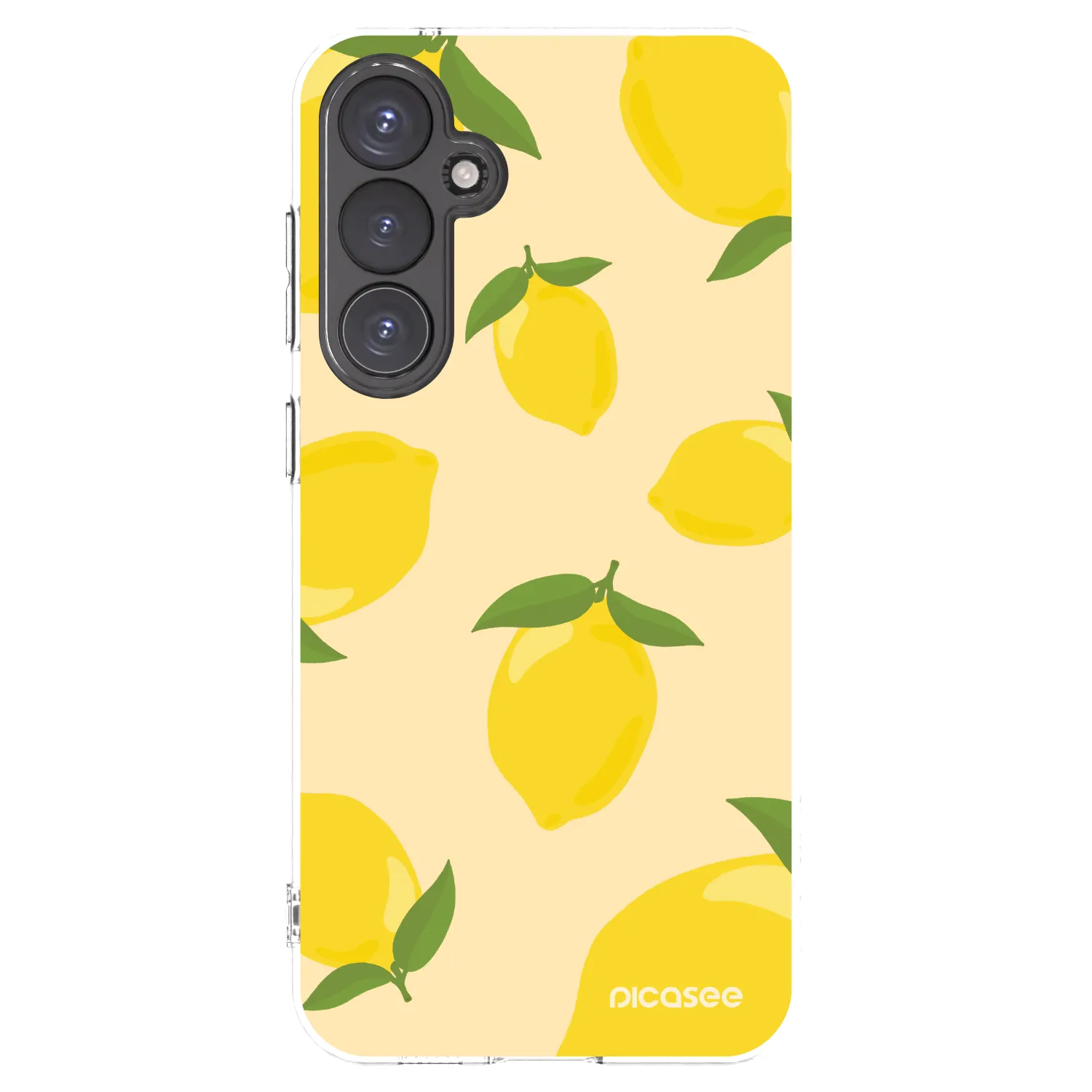Picasee διαφανής θήκη σιλικόνης Samsung Galaxy S23 FE S711B - Limoncella