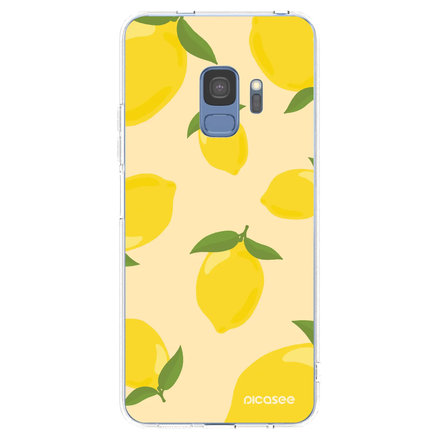 Picasee διαφανής θήκη σιλικόνης Samsung Galaxy S9 G960F - Limoncella