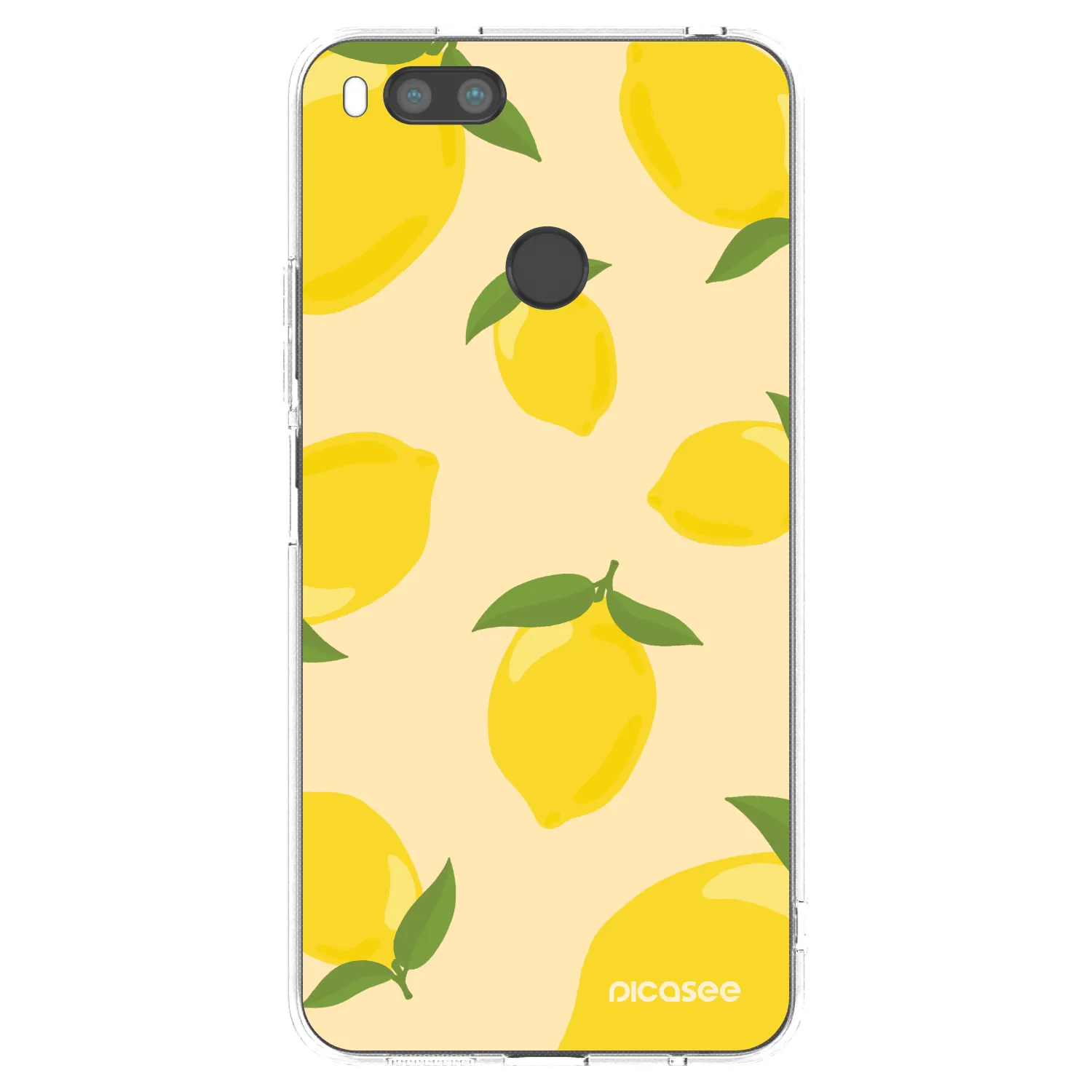 Picasee διαφανής θήκη σιλικόνης Xiaomi Mi A1 Global - Limoncella