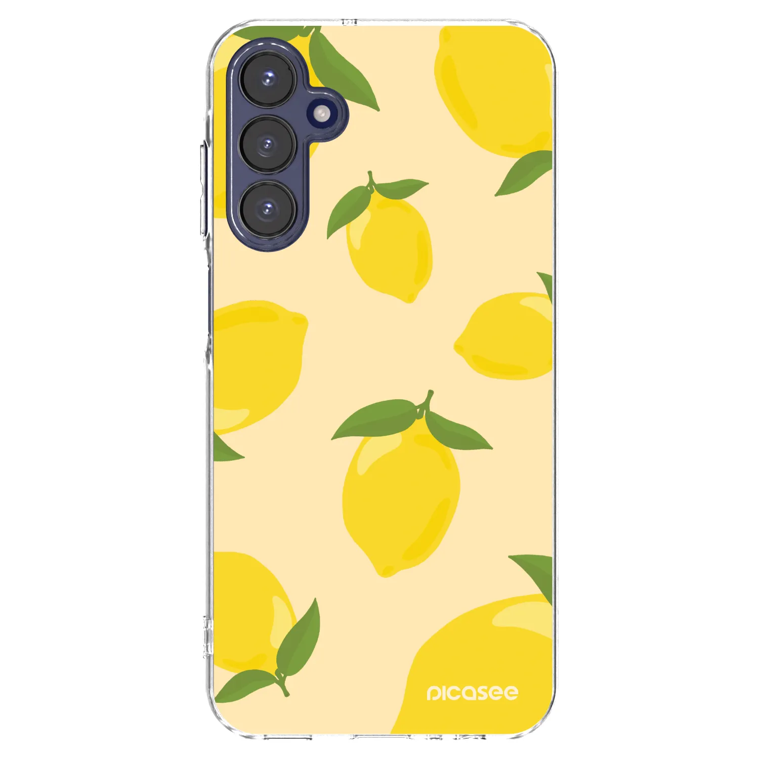 Picasee διαφανής θήκη σιλικόνης Samsung Galaxy A15 A155F 4G - Limoncella