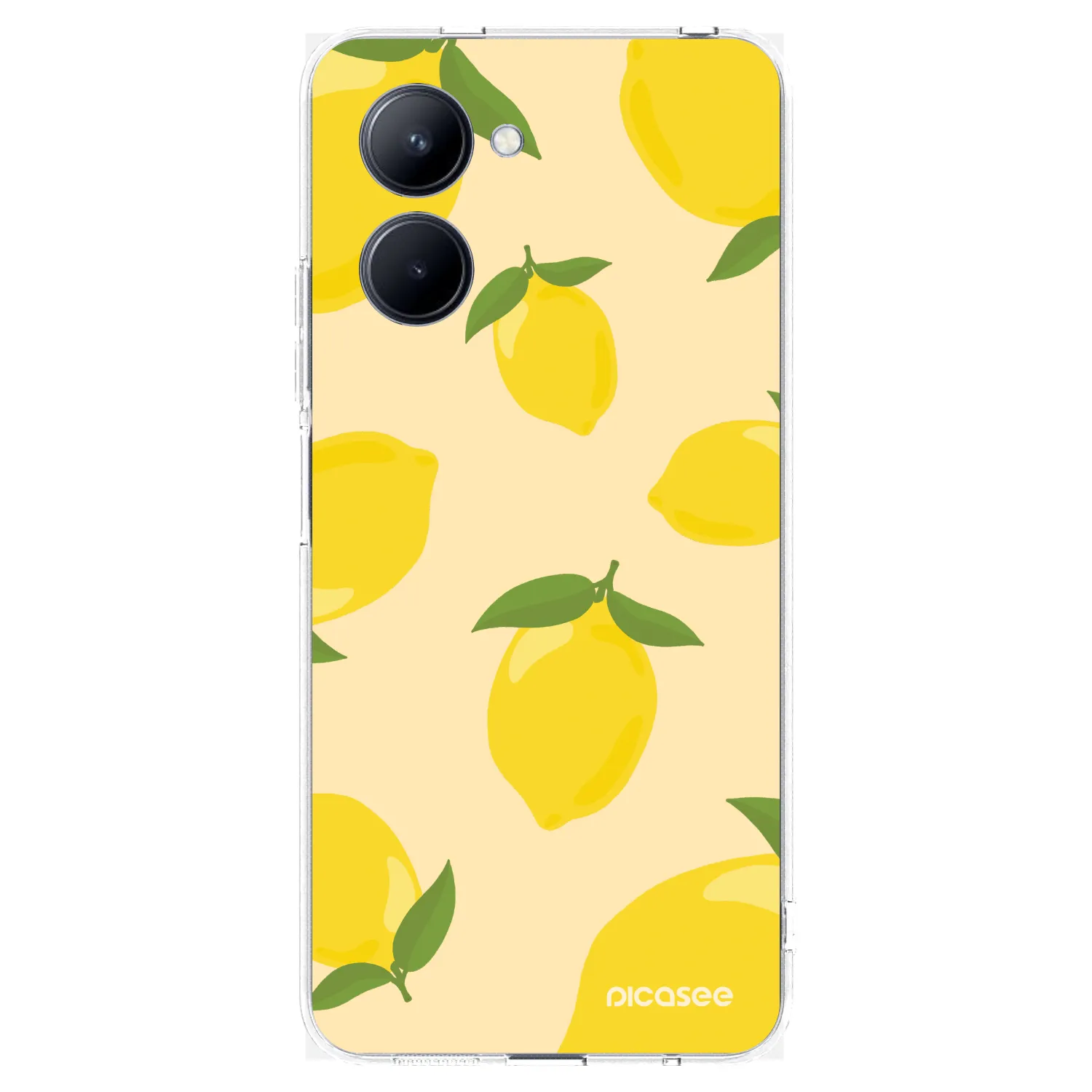 Picasee διαφανής θήκη σιλικόνης Realme C33 (2023) - Limoncella