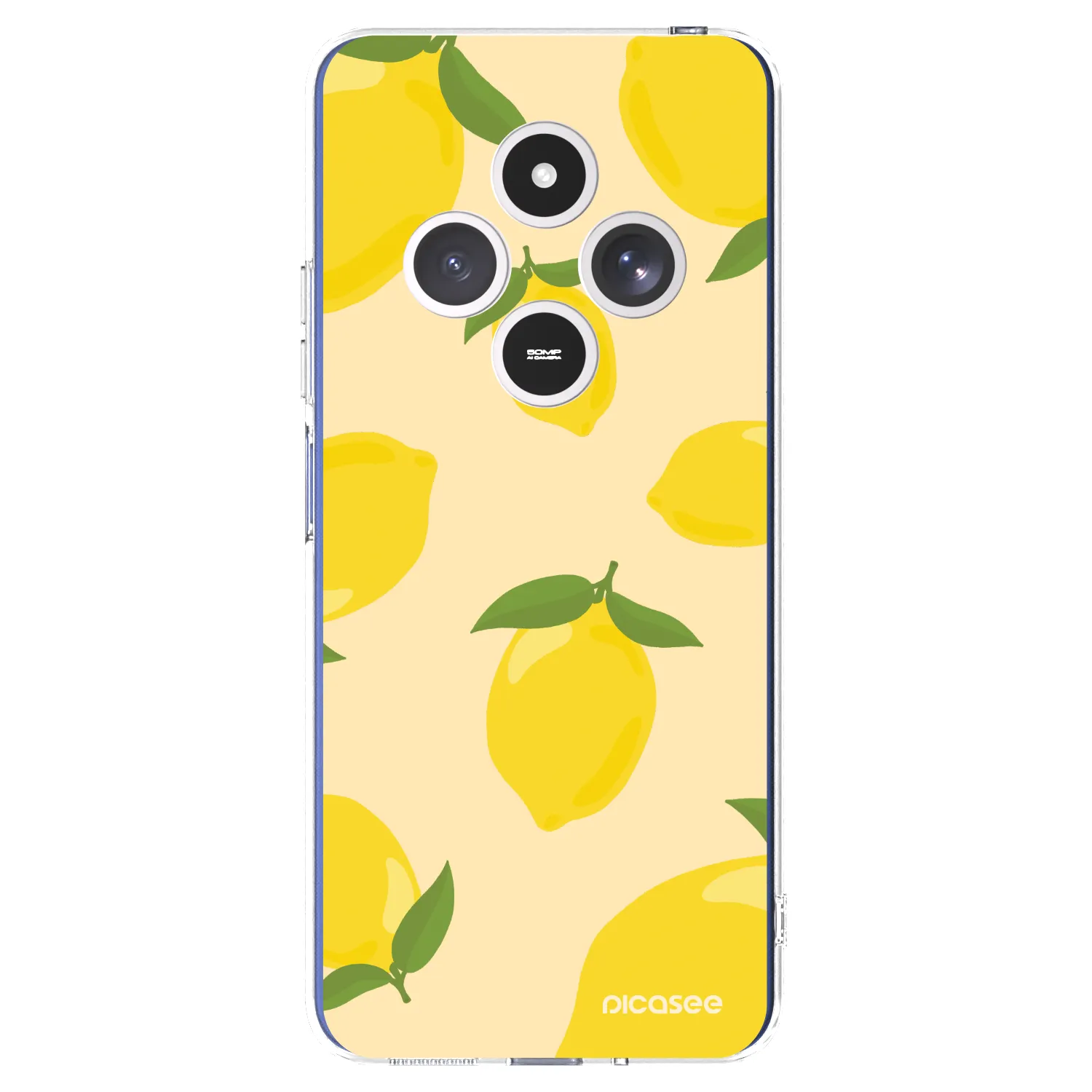 Picasee διαφανής θήκη σιλικόνης Xiaomi Redmi 14C - Limoncella