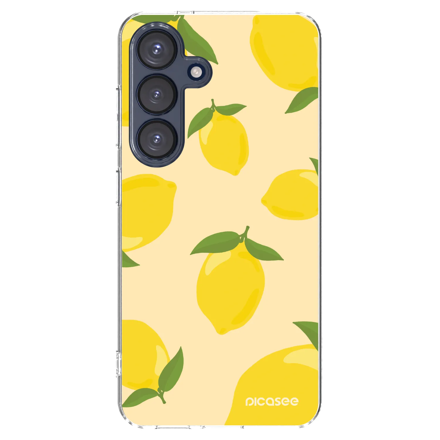Picasee διαφανής θήκη σιλικόνης Samsung Galaxy S25 5G - Limoncella