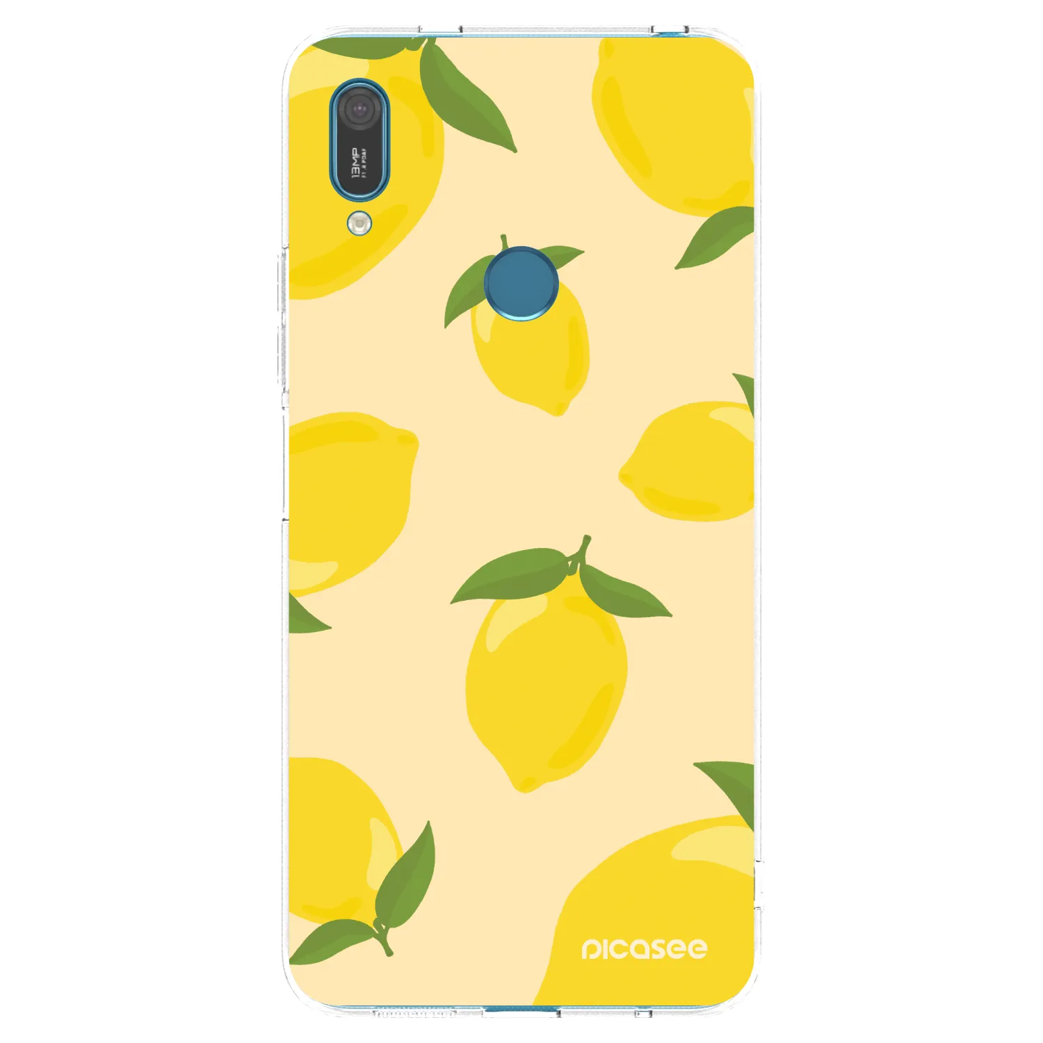 Picasee διαφανής θήκη σιλικόνης Huawei Y7 2019 - Limoncella