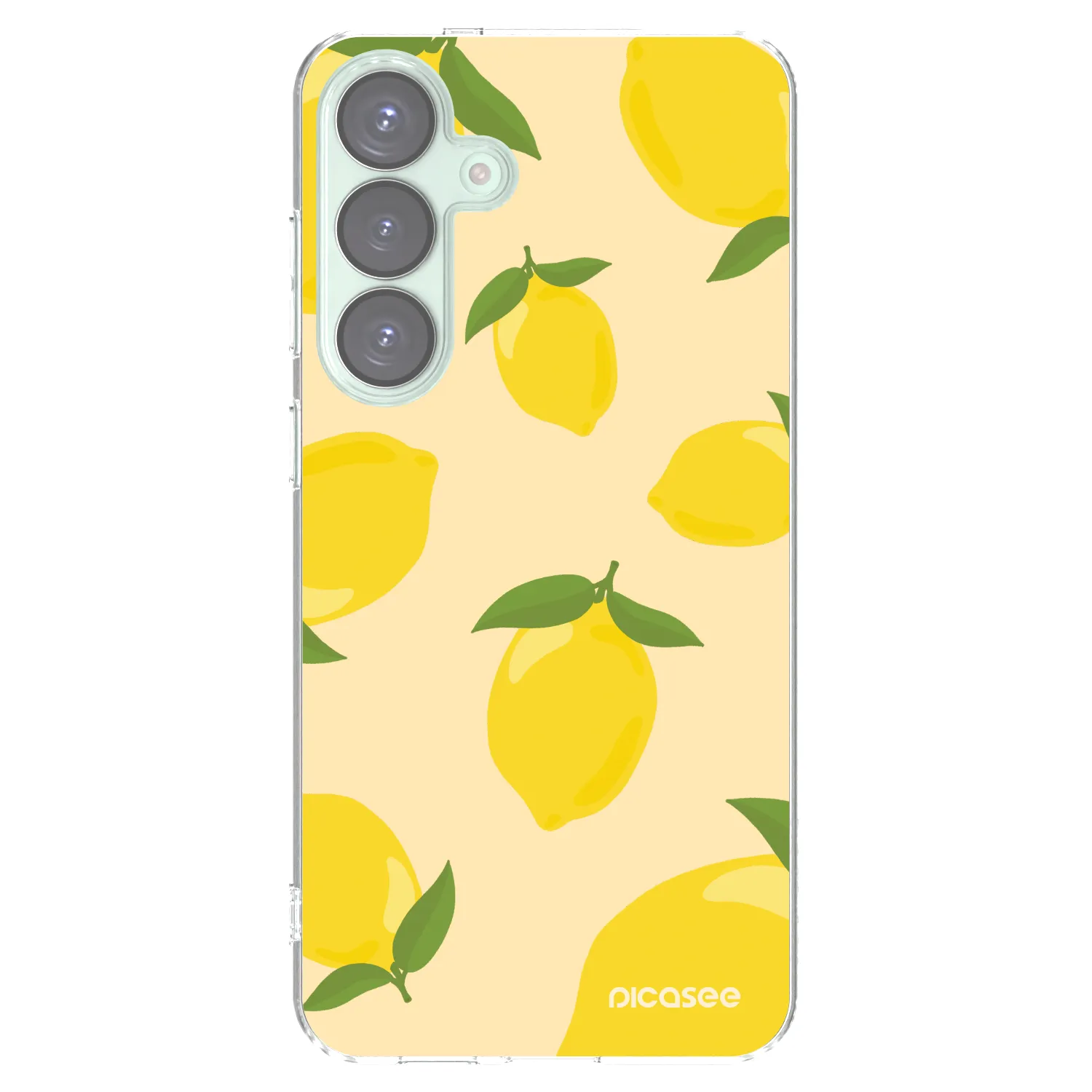 Picasee διαφανής θήκη σιλικόνης Samsung Galaxy S25+ 5G - Limoncella