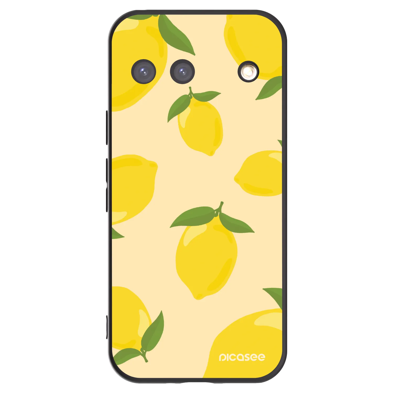 Picasee Μαύρη θήκη σιλικόνης για Google Pixel 9 - Limoncella