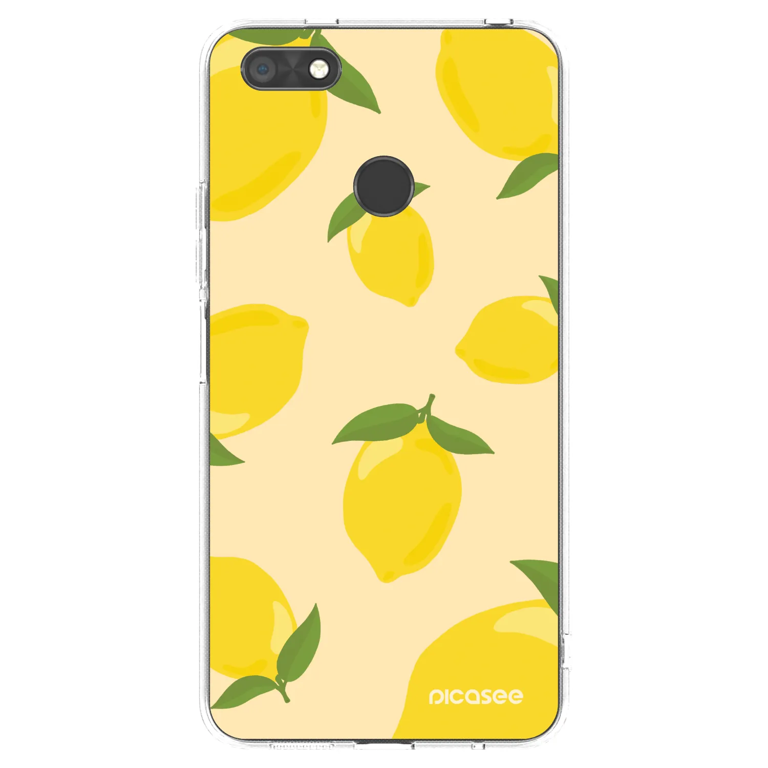 Picasee διαφανής θήκη σιλικόνης Huawei P9 Lite Mini - Limoncella