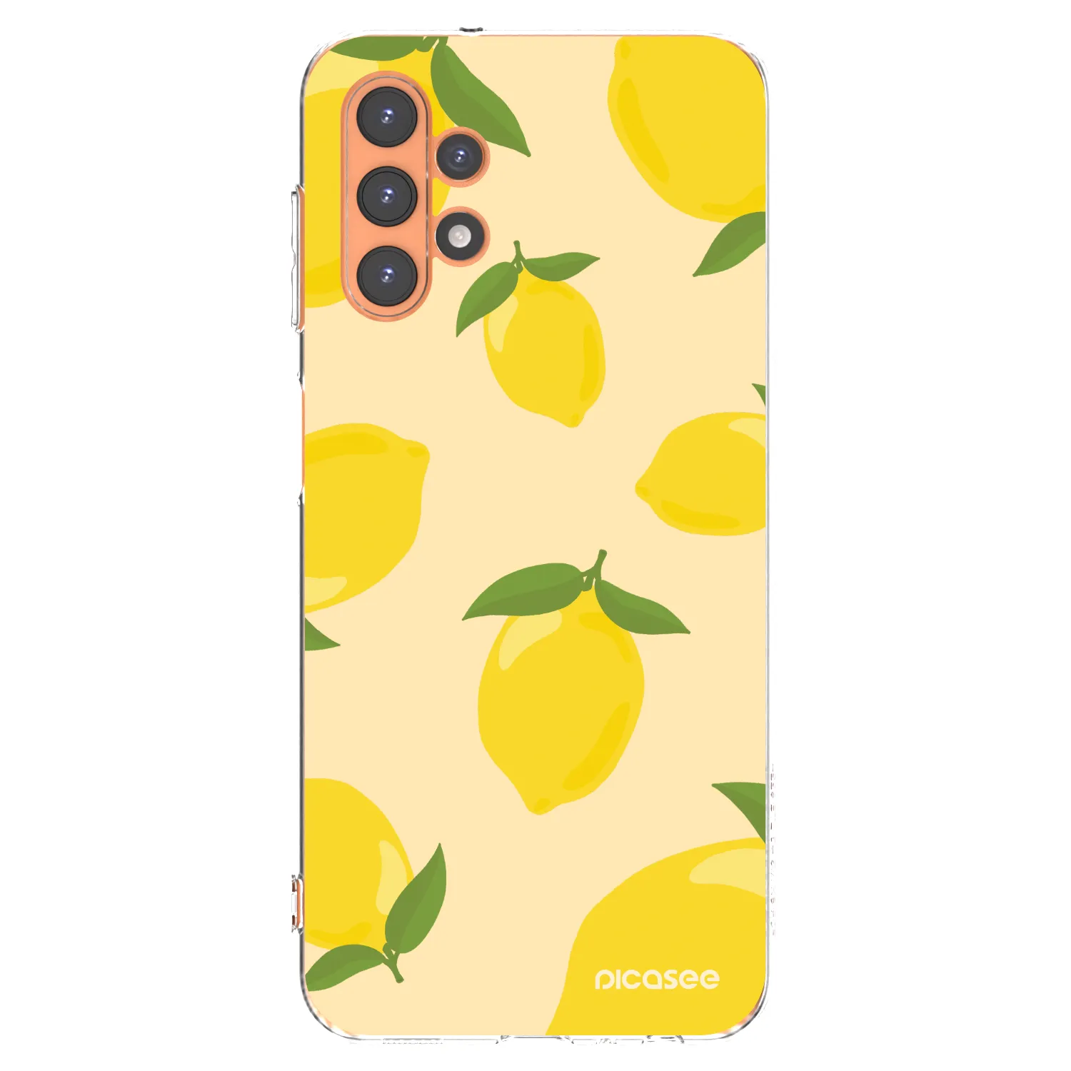 Picasee διαφανής θήκη σιλικόνης Samsung Galaxy A13 5G - Limoncella