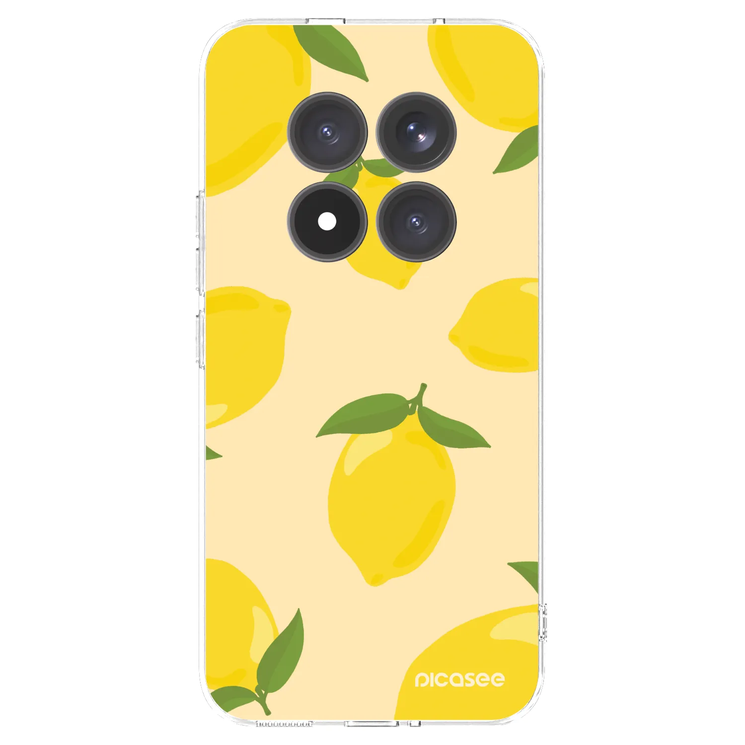 Picasee διαφανής θήκη σιλικόνης Xiaomi Redmi Note 15 Pro+ - Limoncella