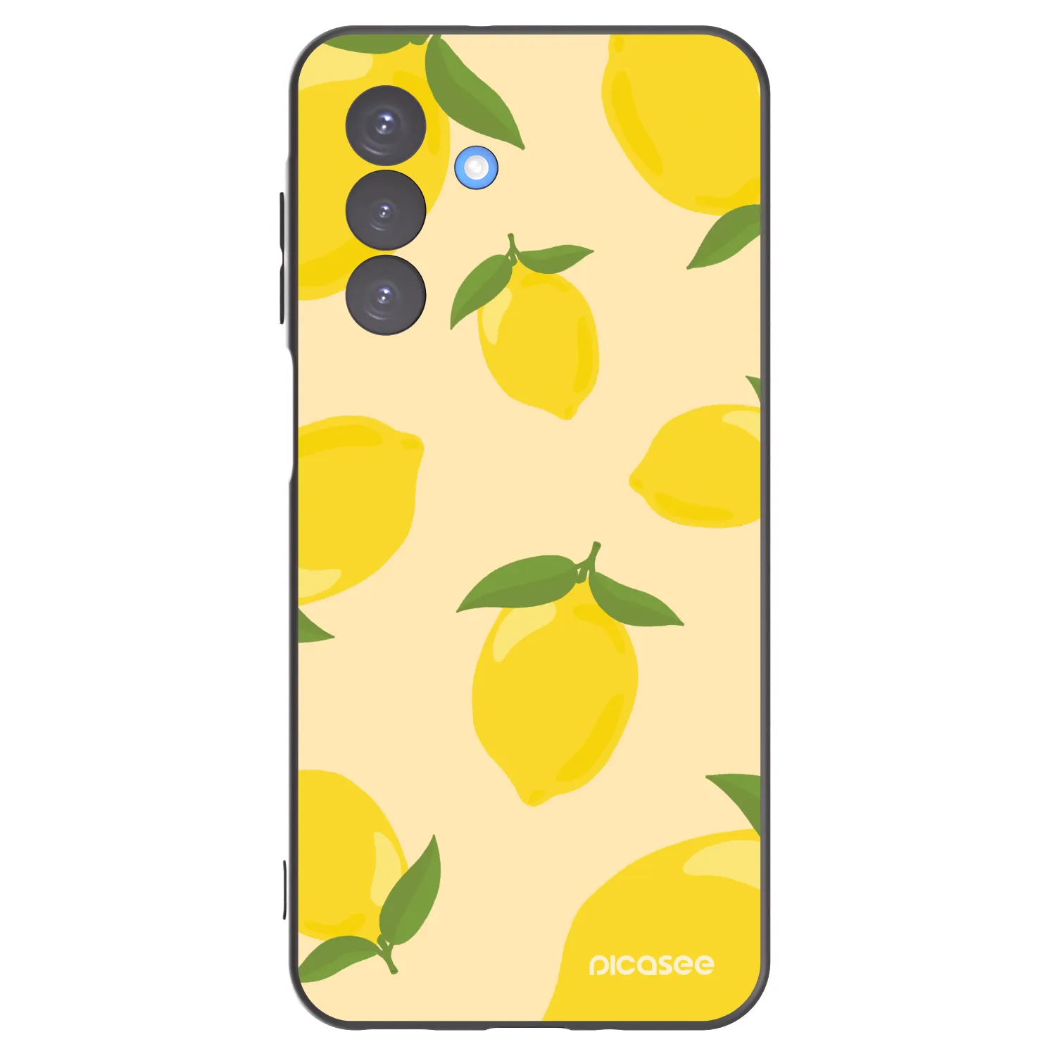 Picasee Μαύρη θήκη σιλικόνης για Samsung Galaxy A17 5G - Limoncella