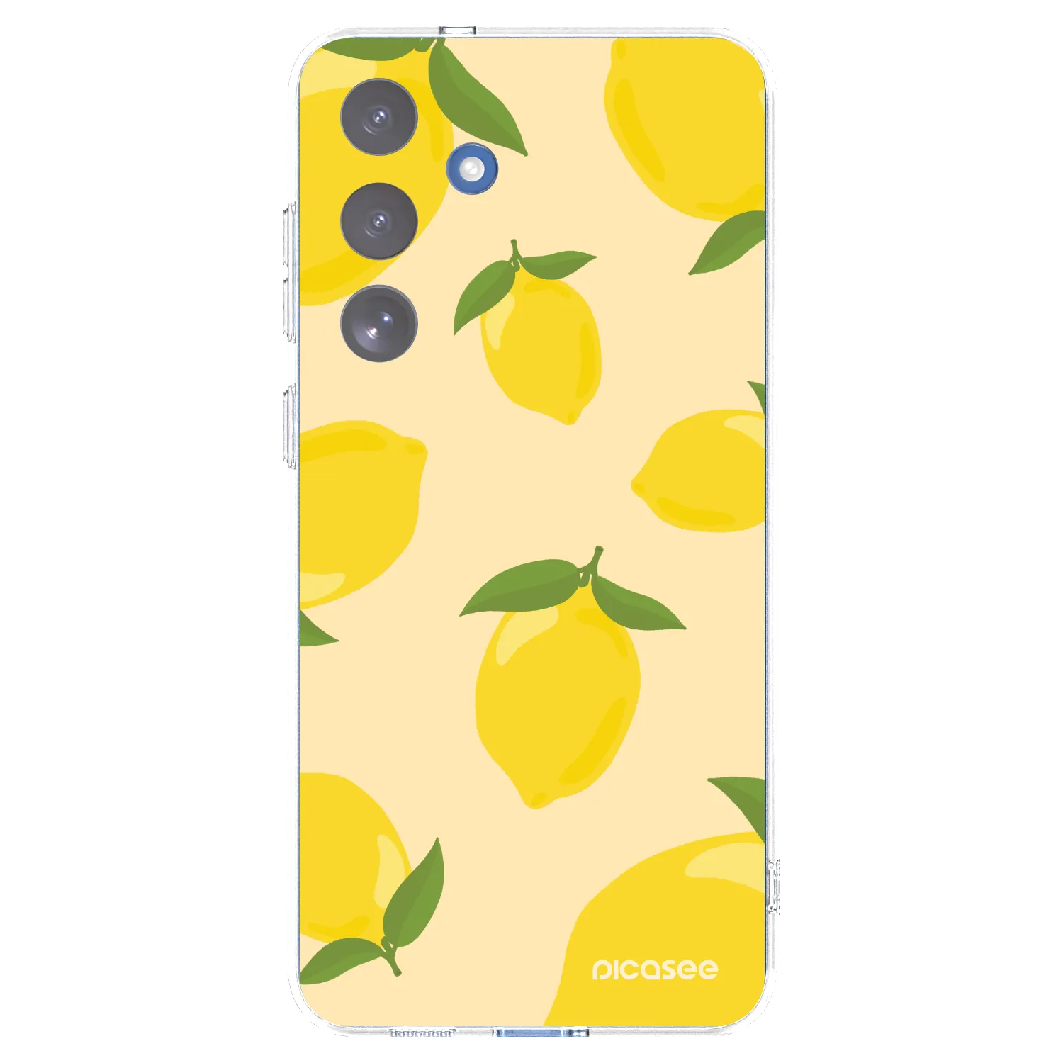 Picasee διαφανής θήκη σιλικόνης Samsung Galaxy S25 FE 5G - Limoncella