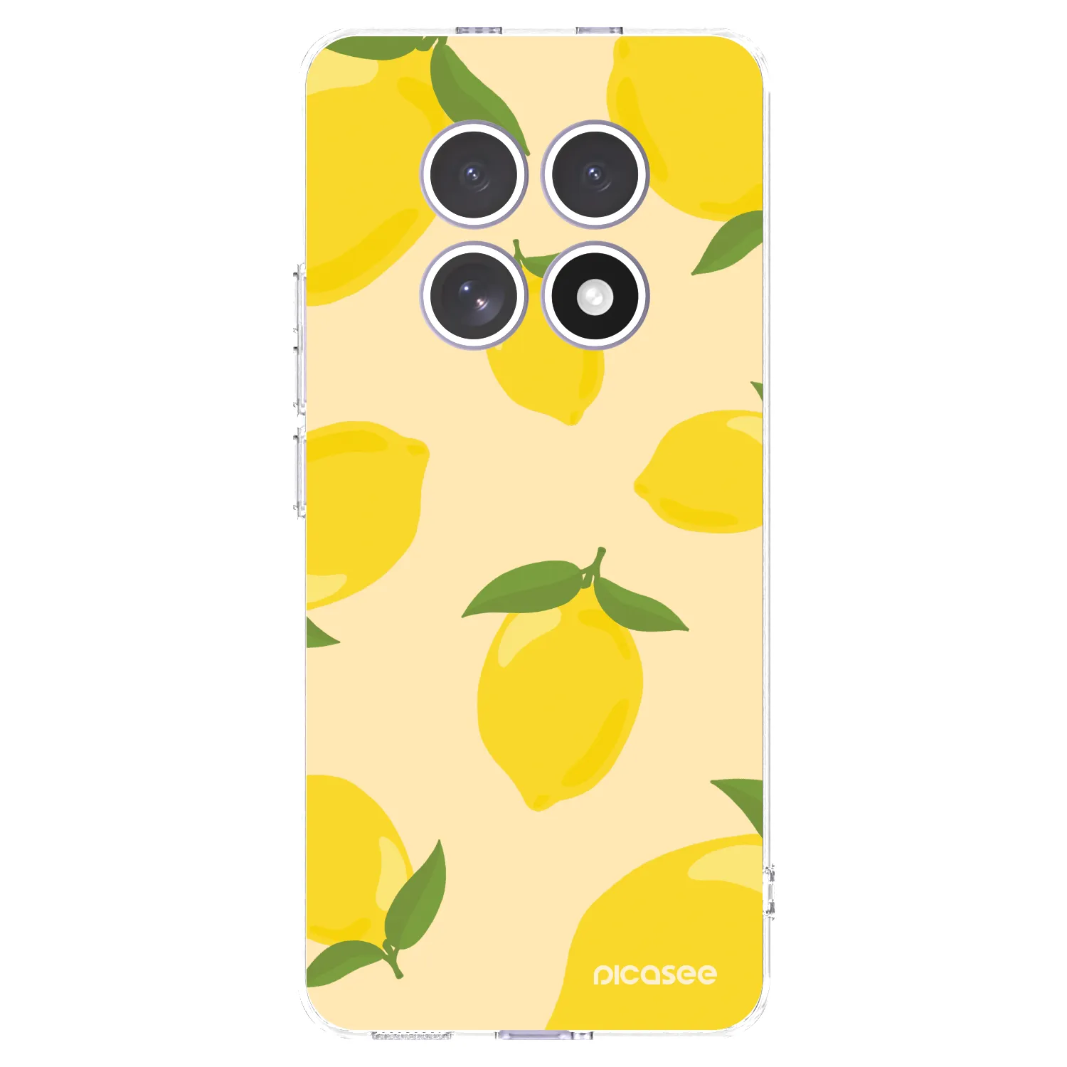 Picasee διαφανής θήκη σιλικόνης Xiaomi Redmi Note 15 4G - Limoncella