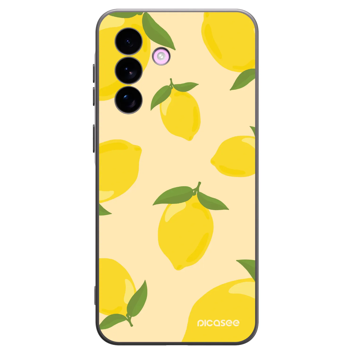 Picasee Μαύρη θήκη σιλικόνης για Samsung Galaxy A57 5G - Limoncella
