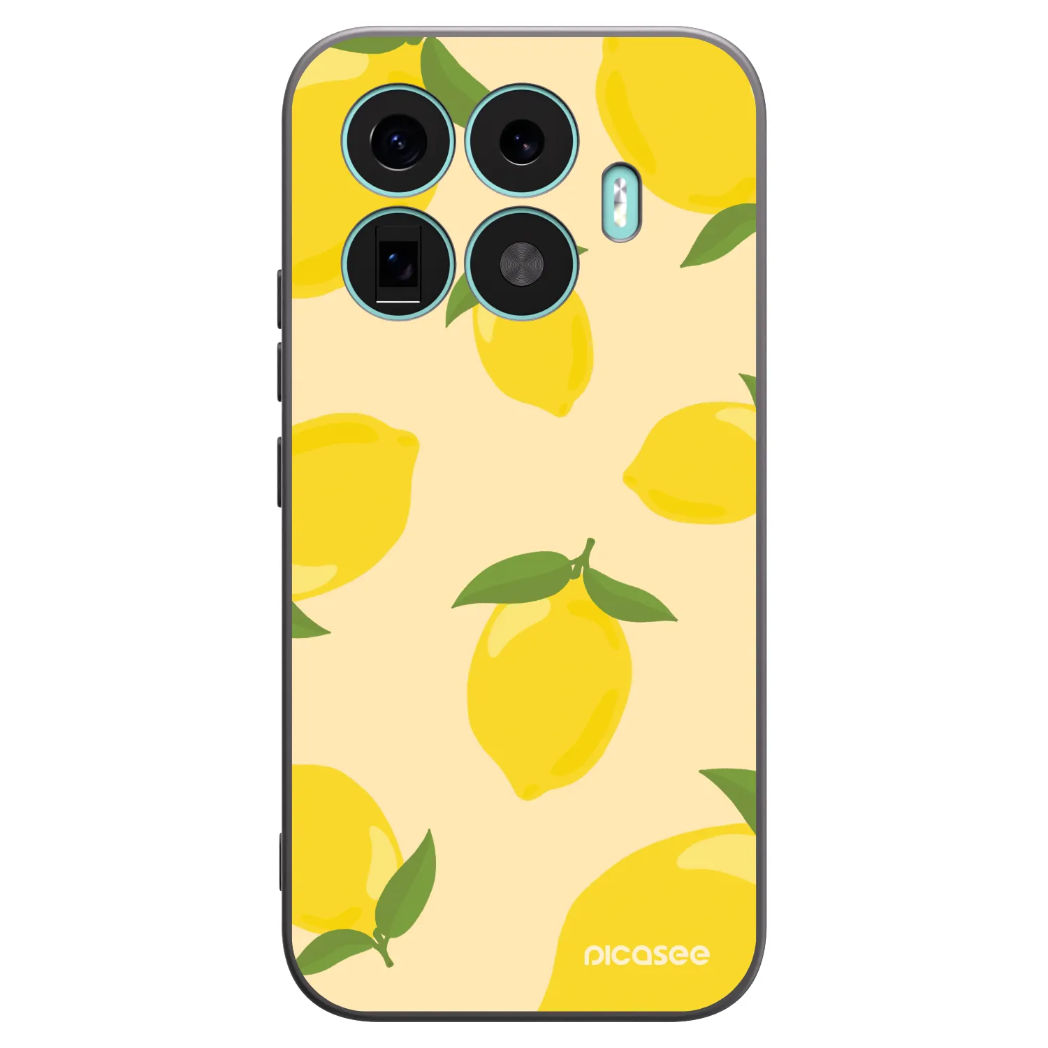 Picasee Μαύρη θήκη σιλικόνης για Xiaomi 17T - Limoncella