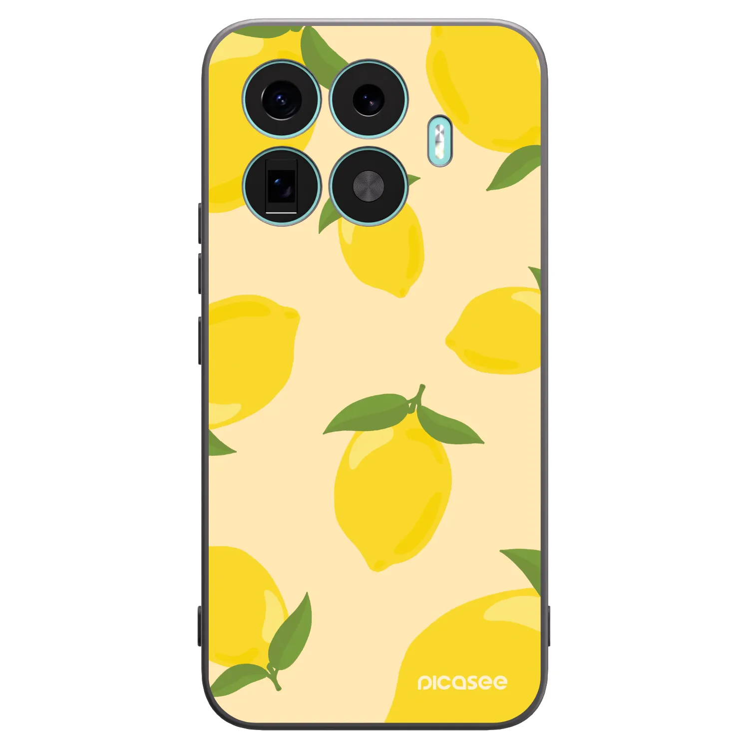 Picasee Μαύρη θήκη σιλικόνης για Xiaomi 17T Pro - Limoncella