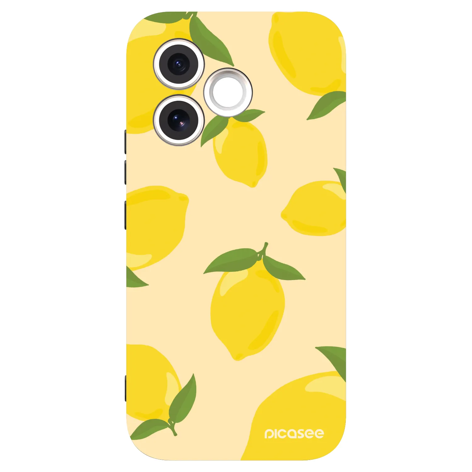 Picasee Μαύρη θήκη σιλικόνης για Honor 600 Lite - Limoncella