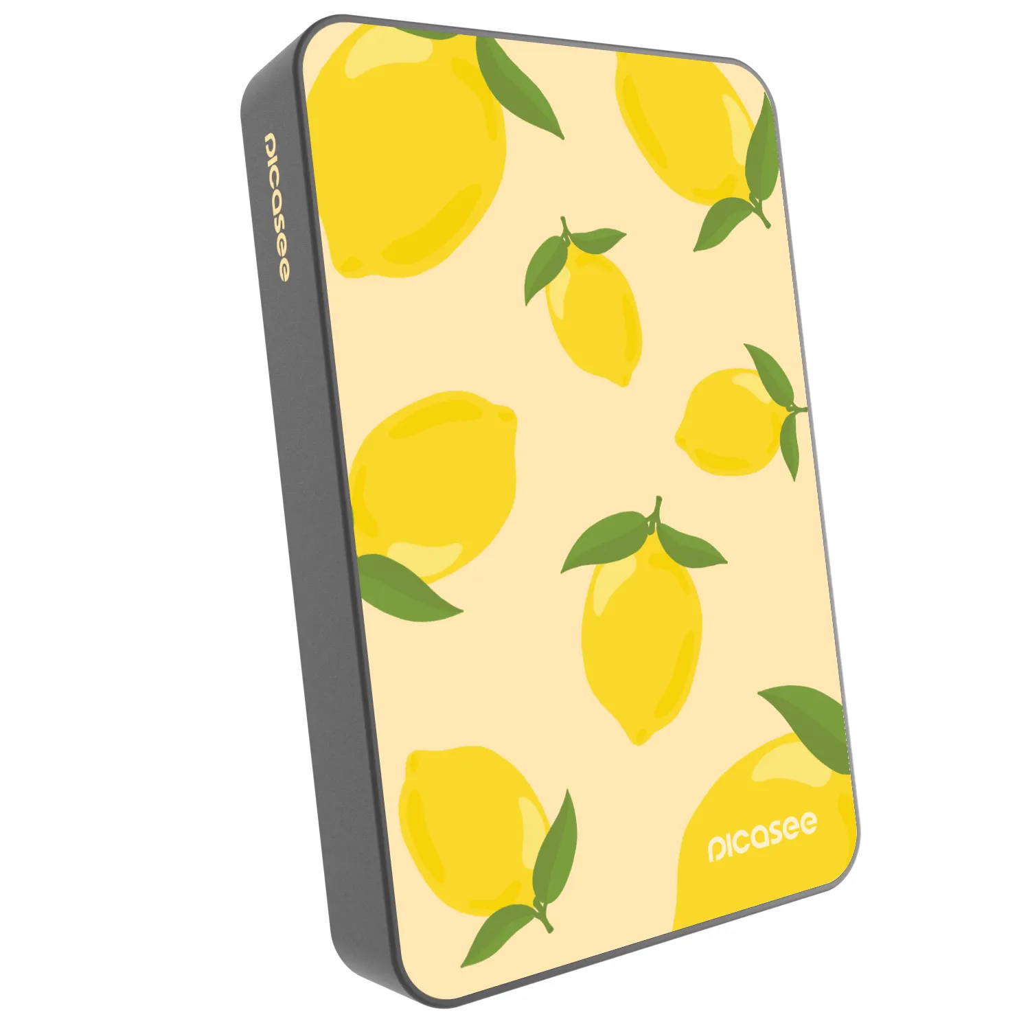 Picasee Powerbank με MagSafe 10 000 mAh Γκρί - Limoncella