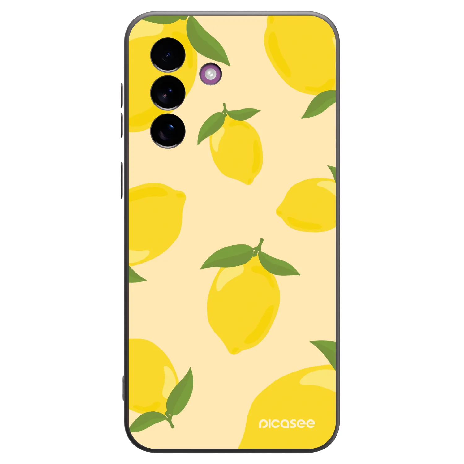 Picasee Μαύρη θήκη σιλικόνης για Samsung Galaxy A37 - Limoncella