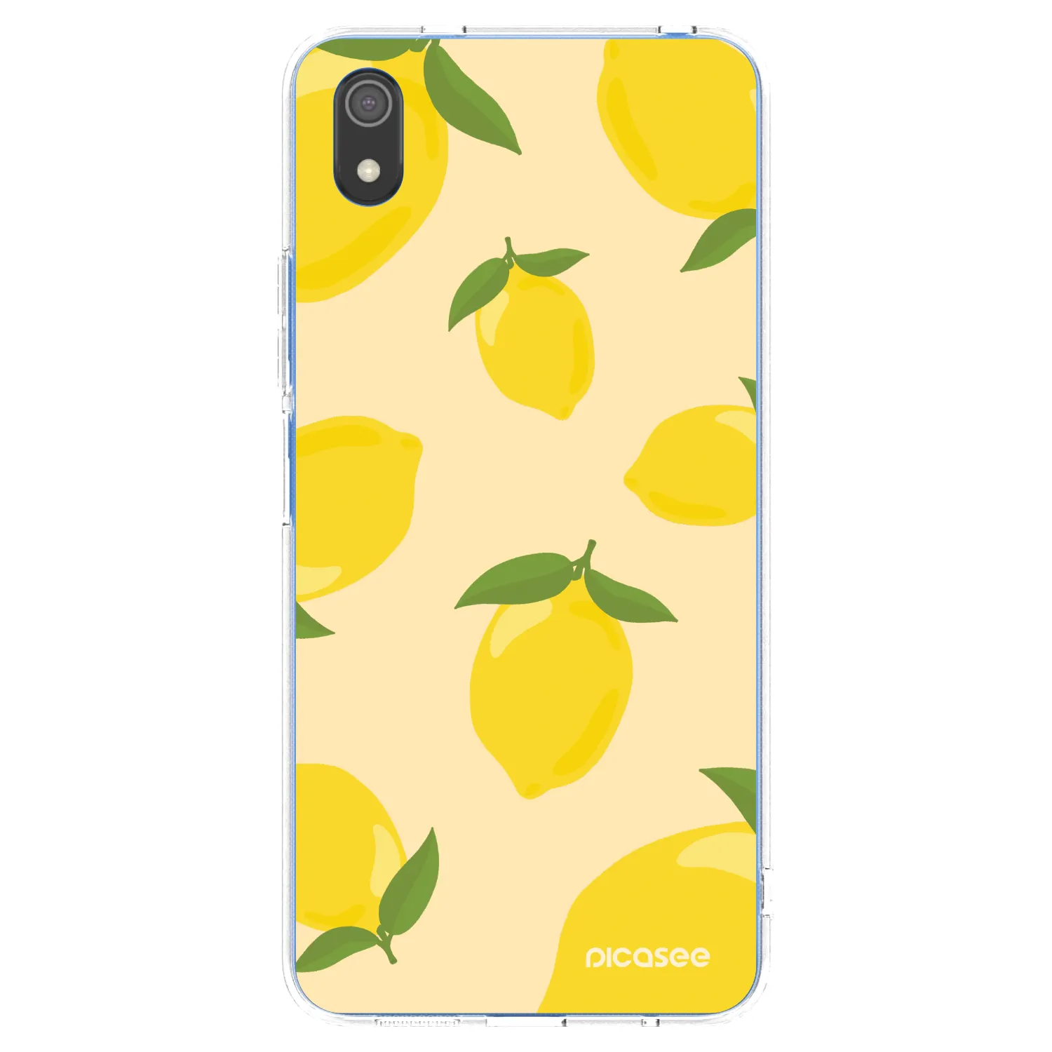 Picasee διαφανής θήκη σιλικόνης Xiaomi Redmi 7A - Limoncella