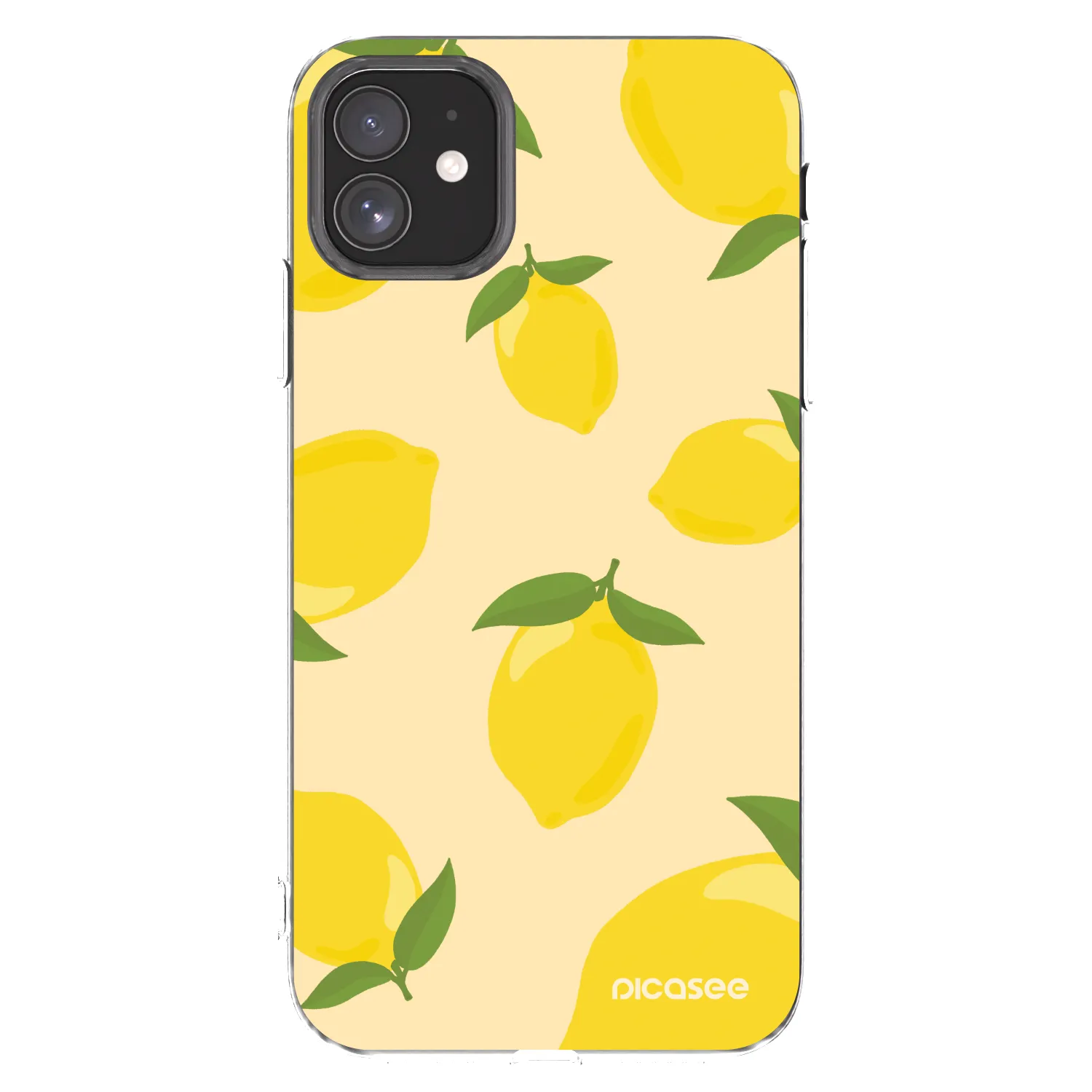 Picasee διαφανής θήκη σιλικόνης Apple iPhone 11 - Limoncella