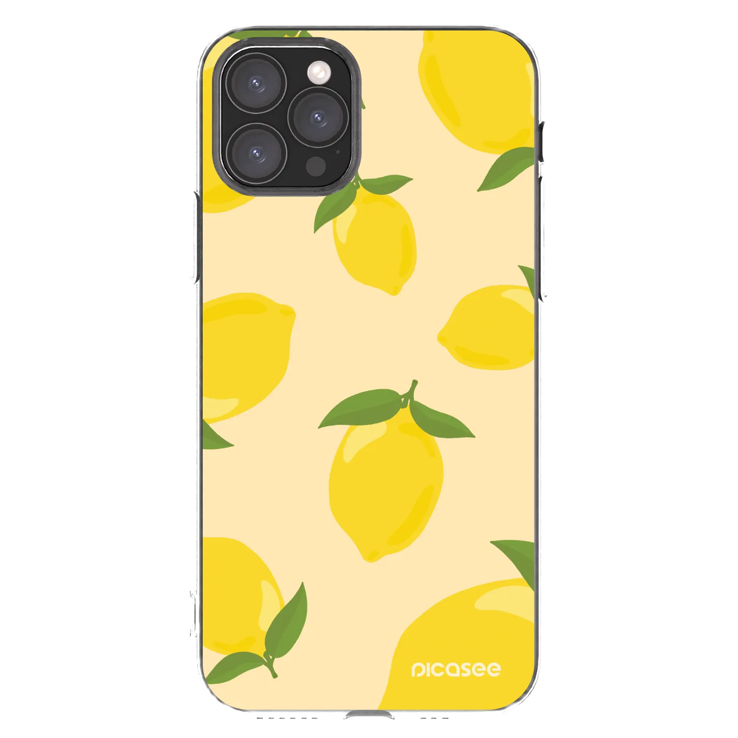 Picasee διαφανής θήκη σιλικόνης Apple iPhone 11 Pro - Limoncella