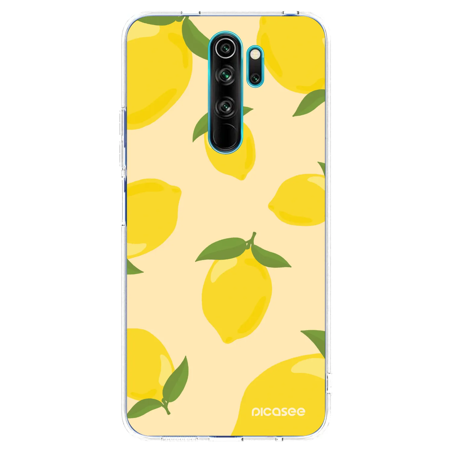 Picasee διαφανής θήκη σιλικόνης Xiaomi Redmi Note 8 Pro - Limoncella