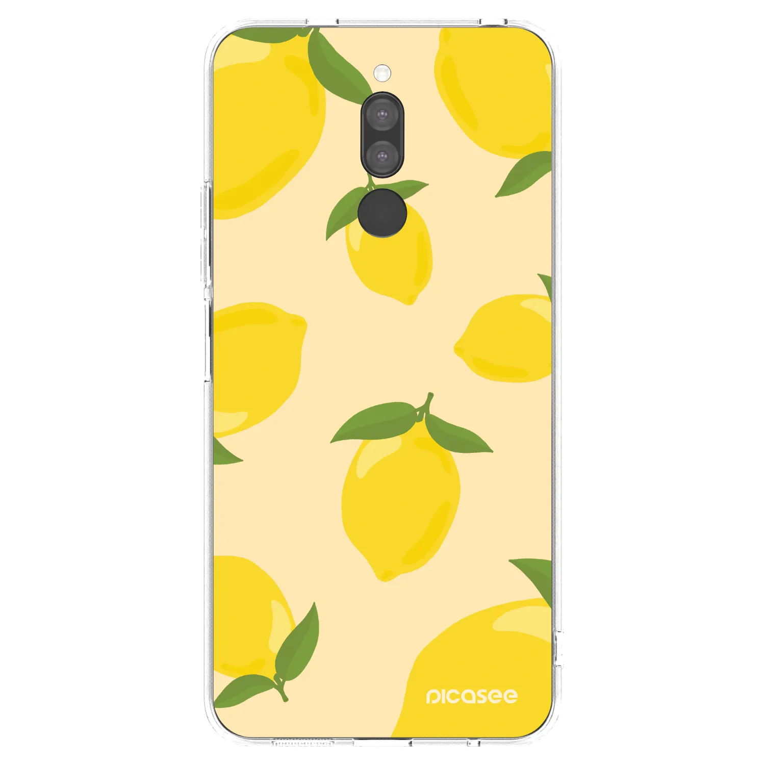Picasee διαφανής θήκη σιλικόνης Xiaomi Redmi 8 - Limoncella
