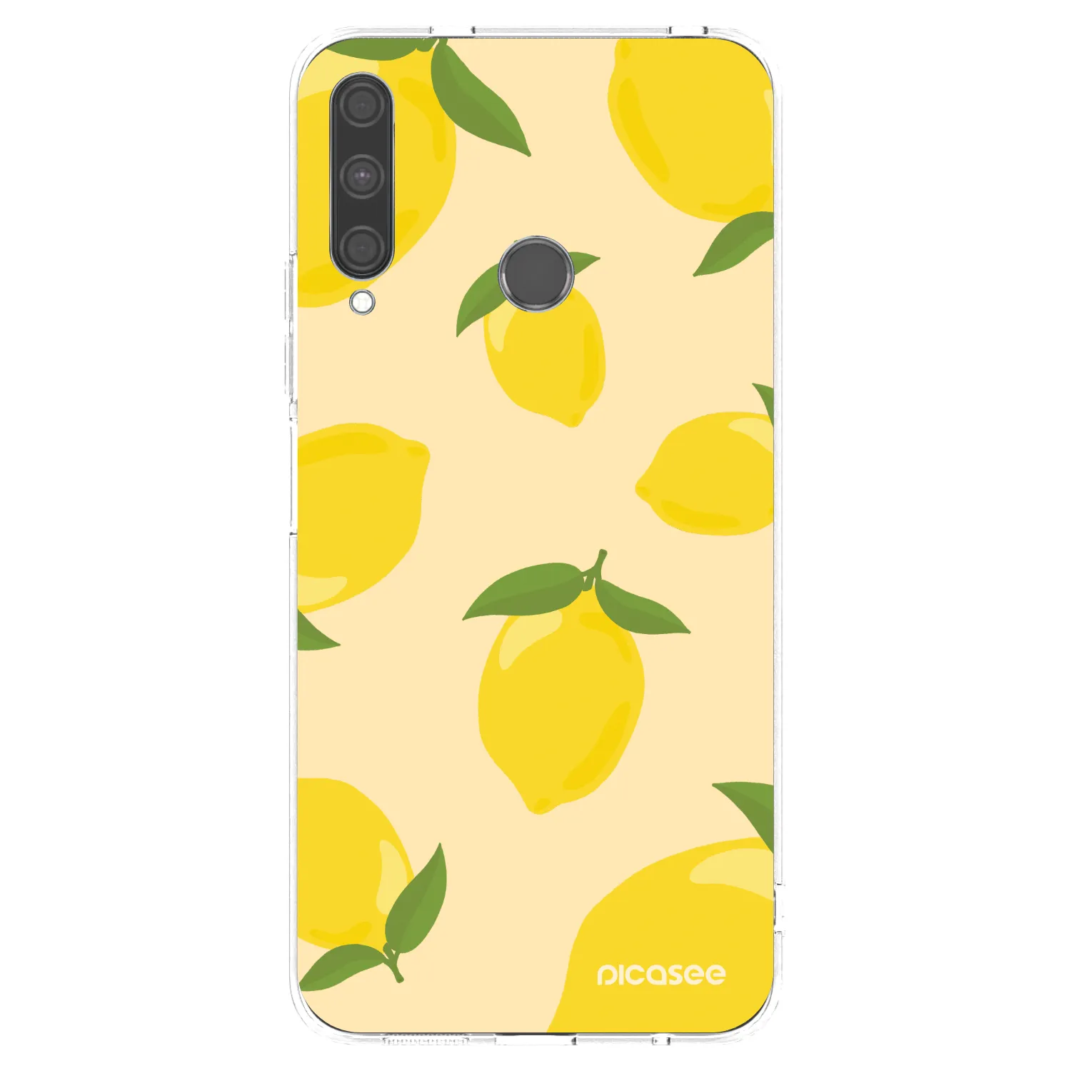 Picasee διαφανής θήκη σιλικόνης Huawei P40 Lite E - Limoncella
