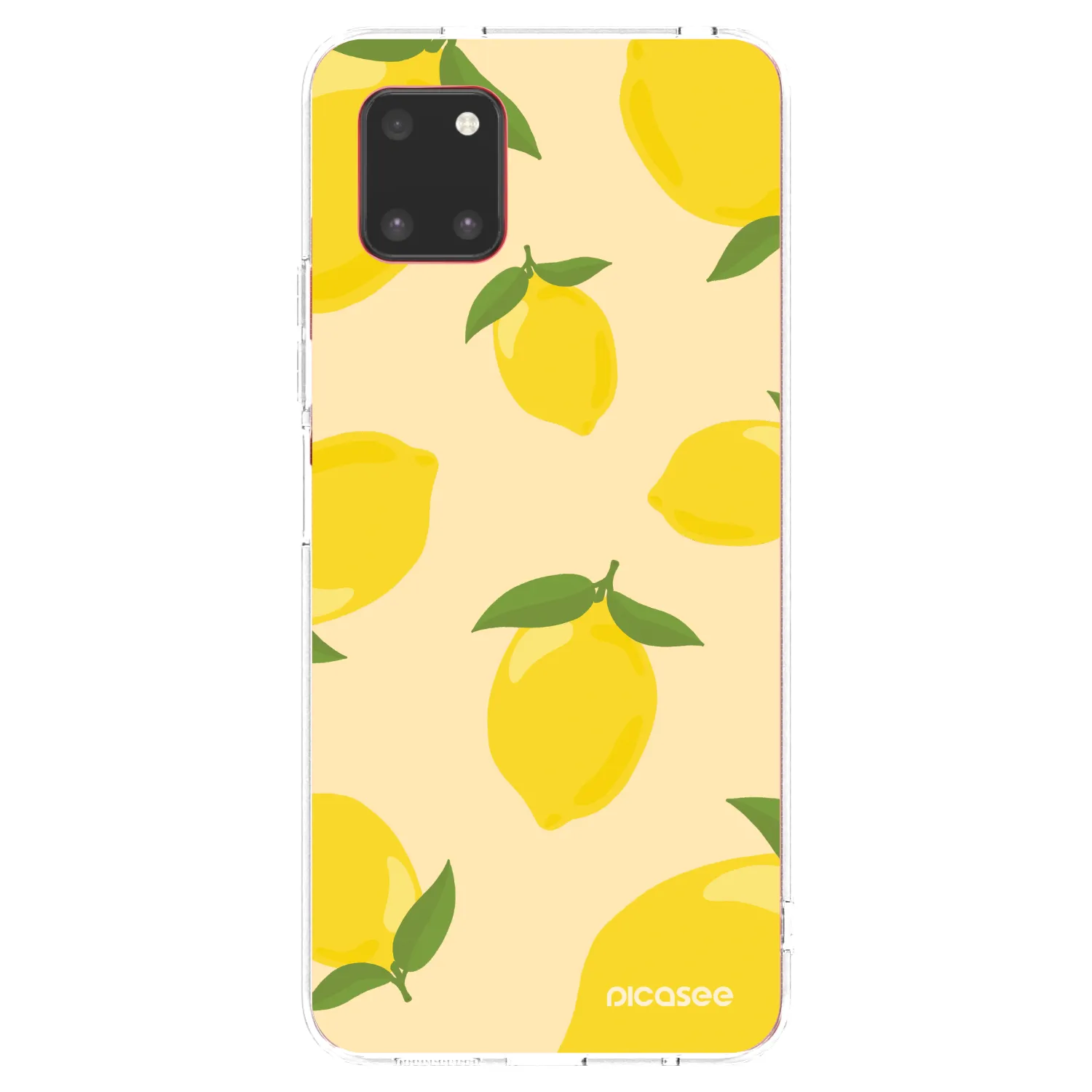 Picasee διαφανής θήκη σιλικόνης Samsung Galaxy Note 10 Lite N770F - Limoncella