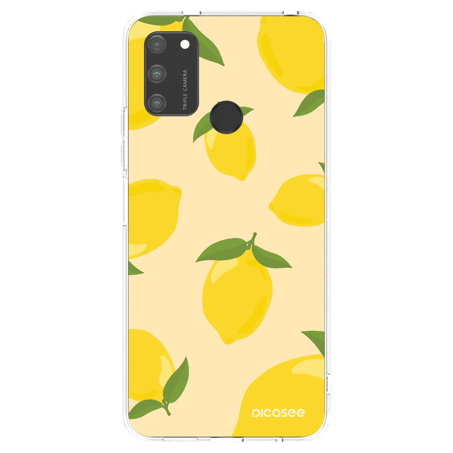 Picasee διαφανής θήκη σιλικόνης Honor 9A - Limoncella