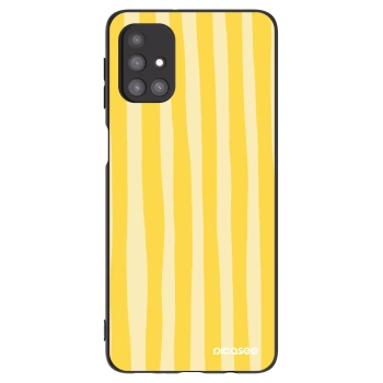 Θήκη για Samsung Galaxy M31s - Lines lemon