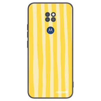 Θήκη για Motorola Moto G9 Play - Lines lemon