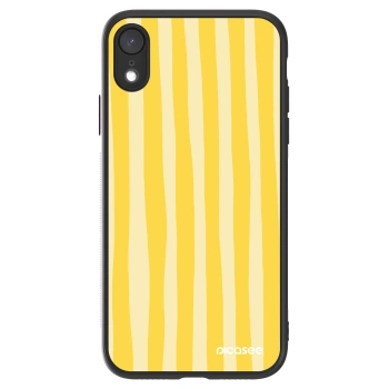 Picasee ULTIMATE CASE για Apple iPhone XR - Lines lemon