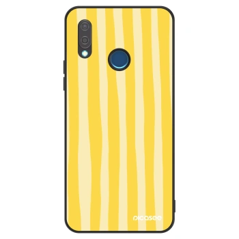 Θήκη για Huawei P20 Lite - Lines lemon