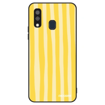 Θήκη για Samsung Galaxy A40 A405F - Lines lemon