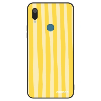 Θήκη για Huawei Y7 2019 - Lines lemon