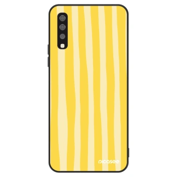 Θήκη για Samsung Galaxy A70 A705F - Lines lemon
