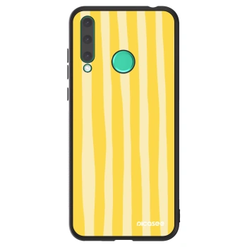 Θήκη για Honor 20 Lite - Lines lemon