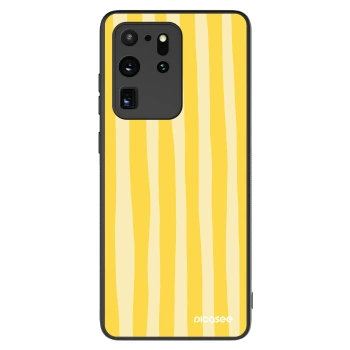 Θήκη για Samsung Galaxy S20 Ultra 5G G988F - Lines lemon