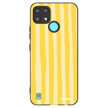 Θήκη για Realme C21 - Lines lemon