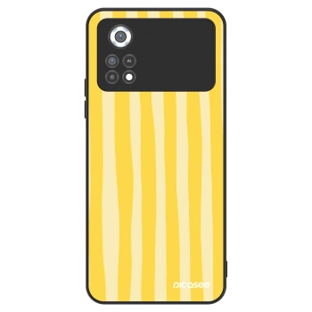 Θήκη για Xiaomi Poco X4 Pro 5G - Lines lemon