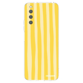 Θήκη για Sony Xperia 10 IV 5G - Lines lemon