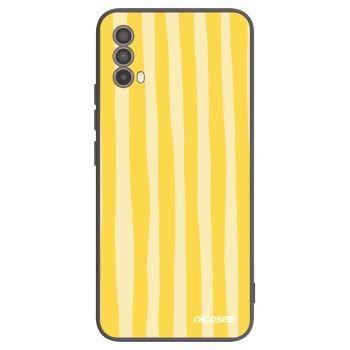 Θήκη για Motorola Moto E40 - Lines lemon
