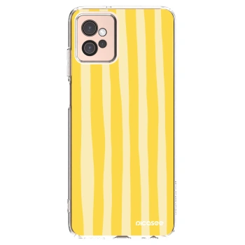 Θήκη για Motorola Moto G32 - Lines lemon