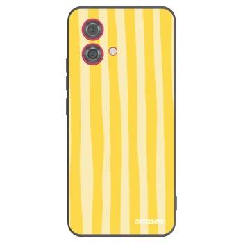 Θήκη για Motorola Moto G84 5G - Lines lemon