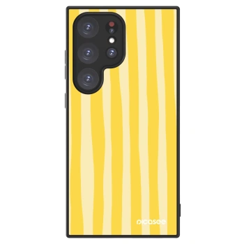 Picasee ULTIMATE CASE για Samsung Galaxy S24 Ultra S928B 5G - Lines lemon
