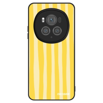 Θήκη για Honor Magic6 Pro - Lines lemon