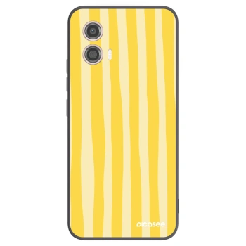 Θήκη για Motorola Moto G53 5G - Lines lemon